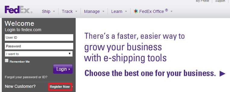 Configuring FedEx