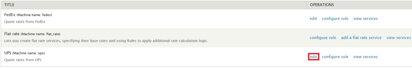 Configuring UPS Shipping For Your Drupal Site